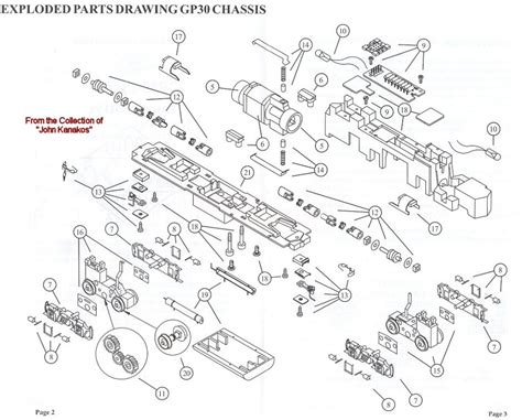 I am in the process of putting back together a fellow modeler&39;s loco, an exploded parts diagram of the mechanism would really be helpful. . Proto 2000 parts list